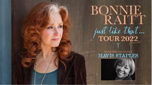 Bonnie Raitt & Mavis Staples Performing at Stiefel Theatre