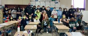 Salina Police Chief Reads to Elementary Students