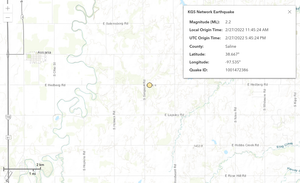 Sunday Earthquake