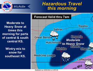 Hazardous Travel This Morning