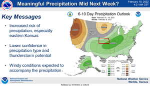 Increased Chance For Precipitation Next Week