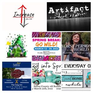 Events for Saturday, March 12