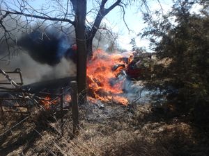 Salina Woman Escapes Crash Before Vehicle Catches Fire