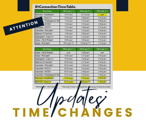 81 Connection Stop Times for Belleville to Change