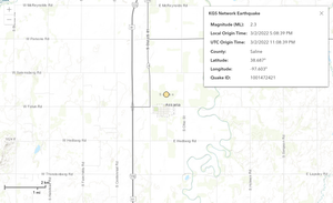 Wednesday Earthquake