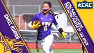 KWU Angel Roman Named KCAC Flag Football Defensive Player of the Week