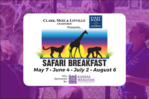 Safari Breakfast at Rolling Hills Zoo
