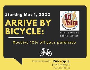 KANcycle Bike Sharing Announces Bike Month Activities & Events