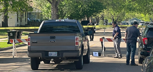 Photo Gallery: Police Tape Off S. College; Reports Of Shots Fired