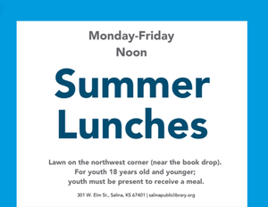 Library Lunches for this Week