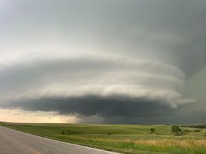 Salina Misses Huge Storm Cell, Receives Very Little Rain