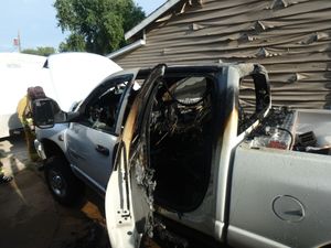 Truck a Total Loss After Fire