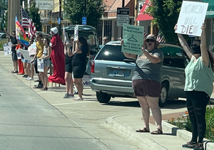 Vote No Coalition Holds Rally On Independence Day