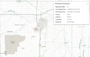 First Earthquake in 48 Days
