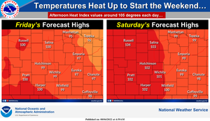 Temperatures Heat Up To Start The Weekend