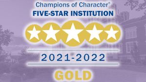 Kansas Wesleyan Earns NAIA Champions of Character Five-Star Institution Award