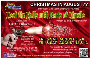 Salina Vagabond Players present Dinner Theatre Mystery Comedy