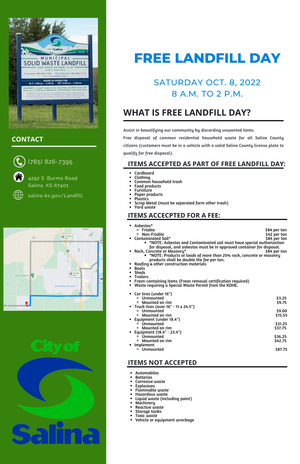 Free Landfill Day
