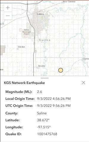 Saturday Earthquake