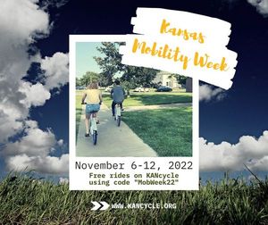 KANcycle Bike Sharing Announces Free Rides for Kansas Mobility Week