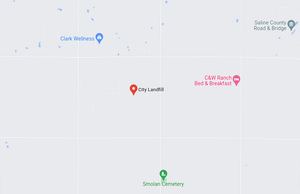 Possible Landfill Fire in Western Saline County