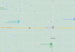 Car/Deer Accident on I-70