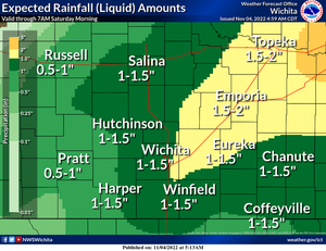 Expected Rainfall Today