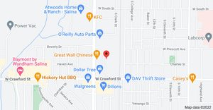 Vehicle Accident In Central Salina