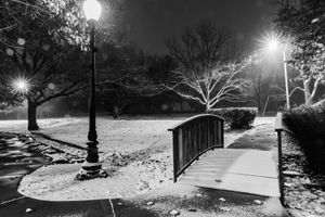 Snowfall in Salina
