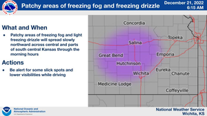 Alert For Freezing Fog This Morning