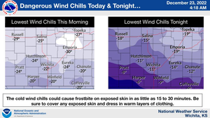 Dangerous Wind Chills Today & Tonight