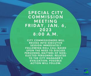 Salina City Commission Special Meeting