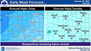 Early Week Forecast