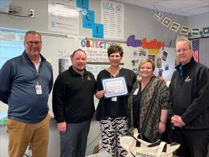 Katrina Paradis Receives April Teacher Appreciation Award