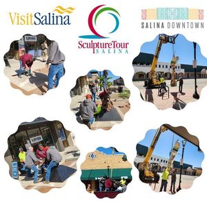 SculptureTour Salina UNWrap this Saturday