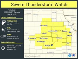 UPDATE: Thunderstorm Warning Expires, Thunderstorm Watch Continues