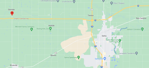 Skid Steer Fire in Northwest Saline County