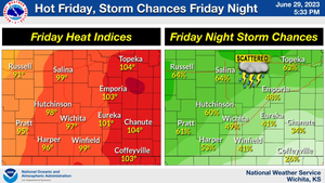Hot Today, Chance For Storms Tonight