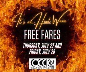 OCCK Transportation Cutting Fares in Midst of Heat Wave