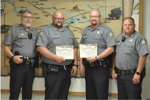 Saline Co. Sheriff Deputies Recognized with Commendations