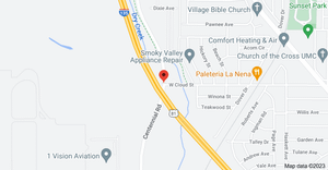 Rider Injured After Motorcycle Hit in West Salina