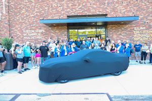 Vaughn Gittin Jr. Unveils the 2024 Ford Mustang RTR at The Garage