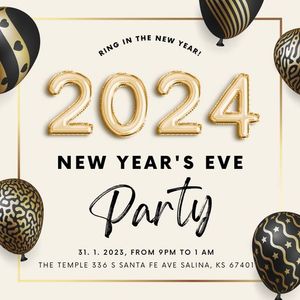Celebrate the Arrival of 2024 in Grand Fashion at The Temple!
