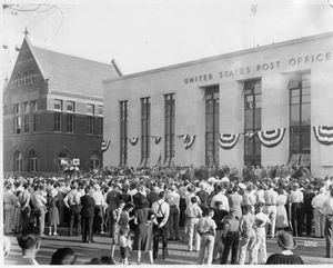 Post Office Dedicated in 1938