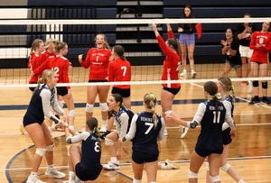 Ell-Saline Beats Remington in Volleyball Matches