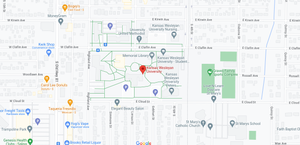 Soap in Kansas Wesleyan University Water Fountain