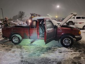 Weekend Vehicle Fire in Southern Saline County