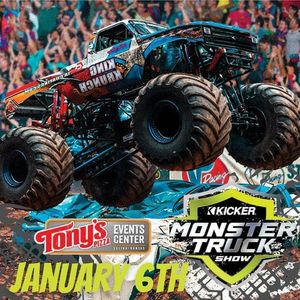 Kicker Monster Truck Show Stops at Tony's Pizza Events Center on January 6th