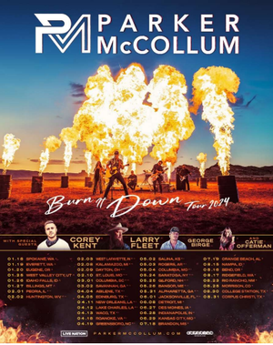 Parker McCollum Coming to Tony's Pizza Events Center