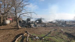 Mysterious Blaze Engulfs Abandoned Farmhouse on Solomon Rd
